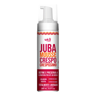 Juba Mousse Crespo Crespissimo Widi Care 200ml em Oferta na Shopee