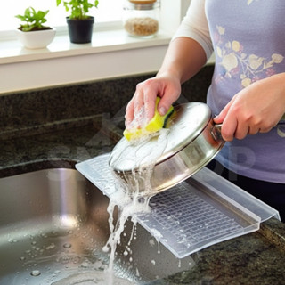 Protetor Tapetinho 34x16 De Pia Com Encaixe, Cozinha, Louça, Aba de 3 cm para encaixe Maxximo PVC em Oferta na Shopee