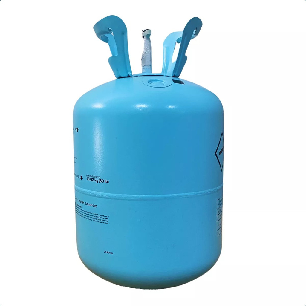 Refrigerante R134 Ar Condicionado Automotivo Botija 13kg em Oferta na Shopee