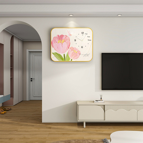 relogio de parede grande relogio de parede cozinha relogio de parede Estilo creme criativo relógio de parede sala de est