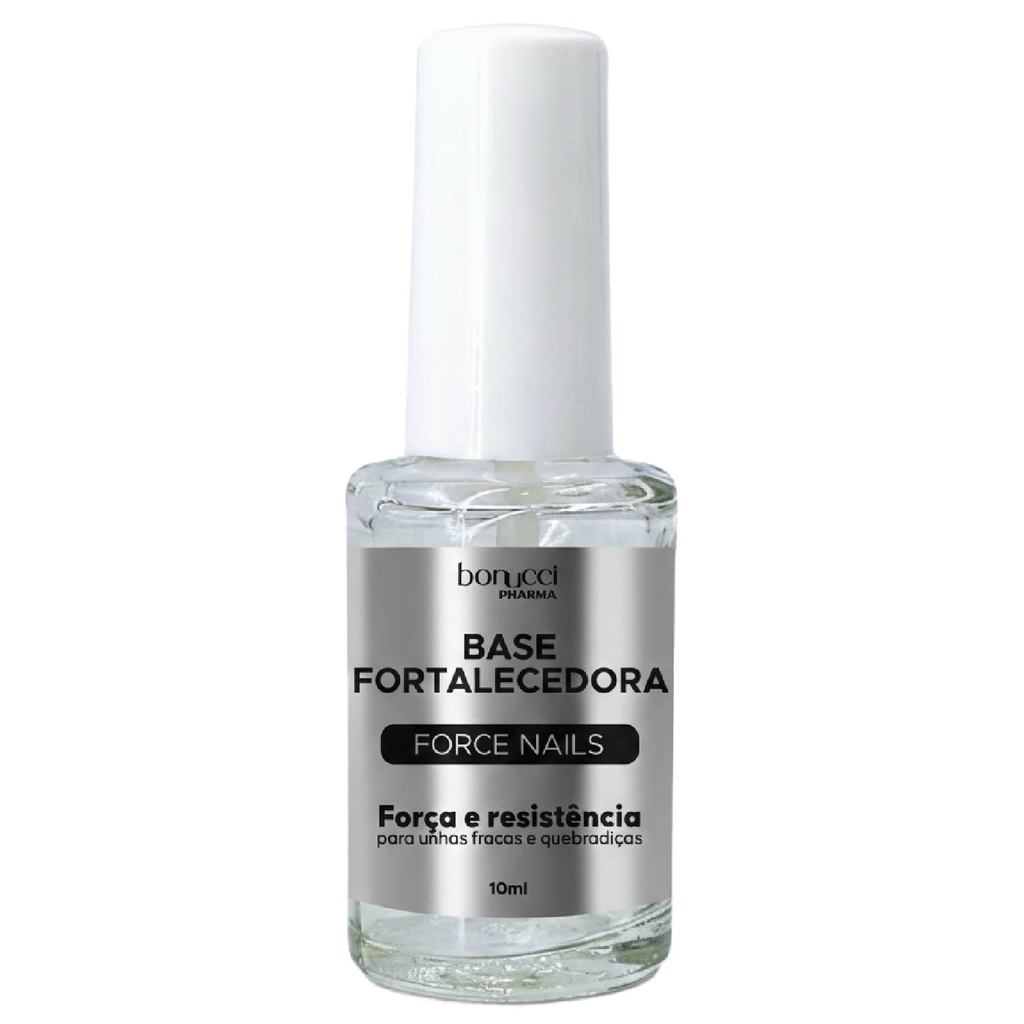 FORCENAILS BASE FORTALECEDORA UNHAS 10ML Biotina Queratiana D- PANTENOL TRATAMENTO UNHA