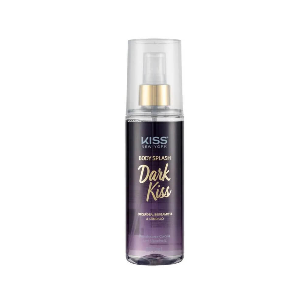 Body Splash Kiss New York Dark Kiss 200ml