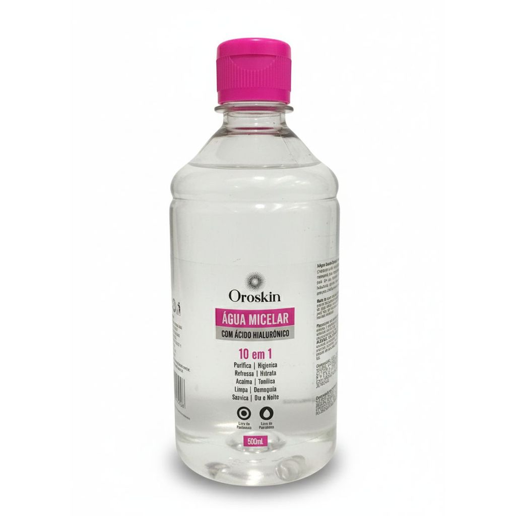 Agua Micelar Linha Limpeza tratamento facial  Nutriene 500mL