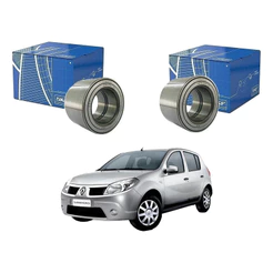 Par Rolamento Roda Dianteiro Skf Sandero 1.0 1.6 2007 A 2013