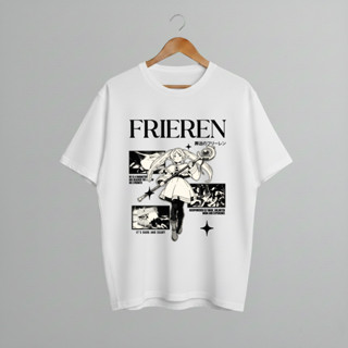 Camisa Camiseta Oversized Estampa Anime Manga Maga Elfa Sousou no Frieren Fern Bt887 em Oferta na Shopee
