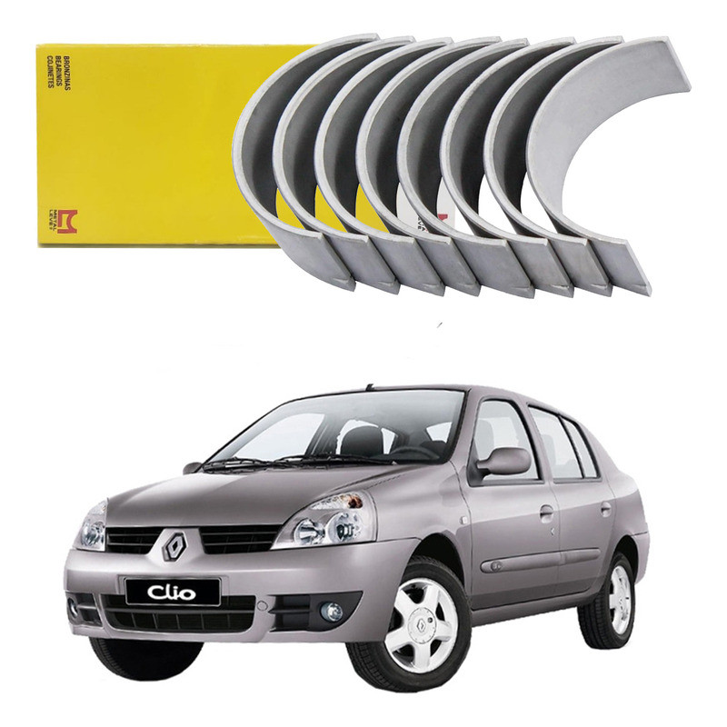 Bronzina Biela 025 Clio Sedan 1.6 2003 A 2009 em Oferta na Shopee