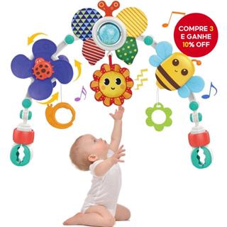 Brinquedo De Arco De Carrinho De Bebê Com Sino Pendurado Para Berço Assento De Carro Atividade Sensorial Viagem Natal em Oferta na Shopee