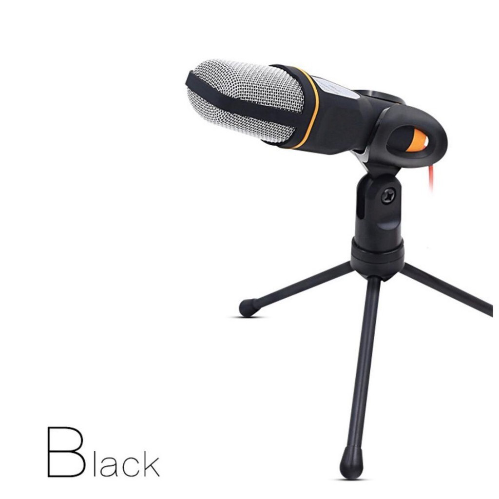 Microfone Condensador Estéreo De Mesa Sf-666-q-888 + Tripé em Oferta na Shopee