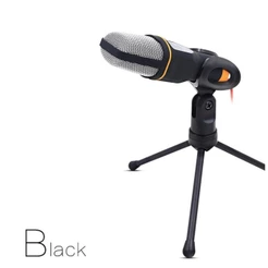 Microfone Condensador Estéreo De Mesa Sf-666-q-888 + Tripé