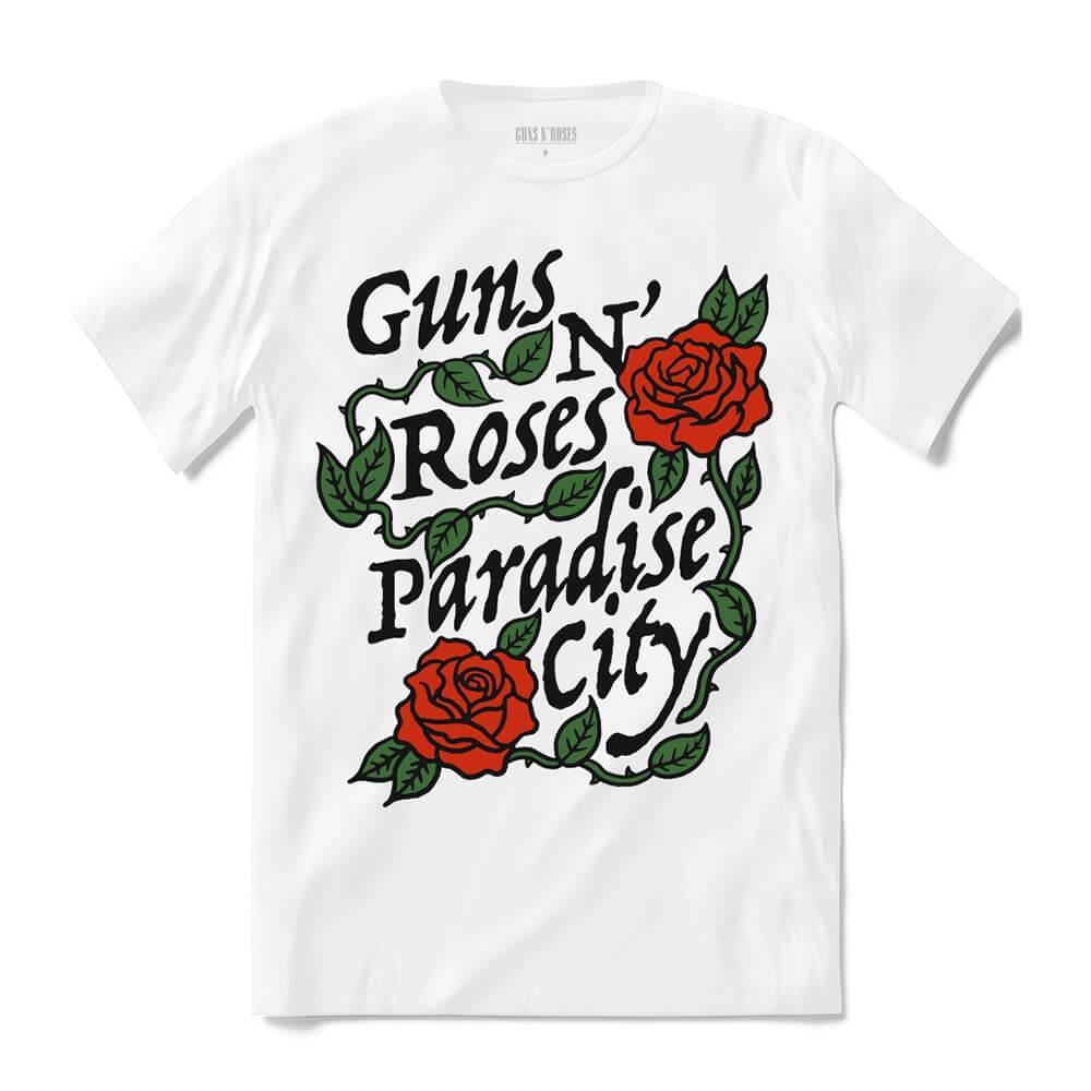 Camiseta Guns N' Roses - Paradise City LS Tee em Oferta na Shopee