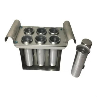 Forma Para Picolé Redondo Alumínio 6 Cav Com Centralizador em Oferta na Shopee