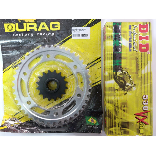 Kit Relação Cbr 1000 Fireblade 06-16 (16/42-530h) Did Vx2 Prateado