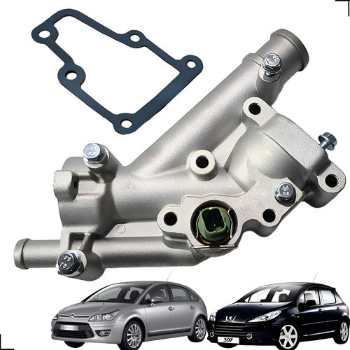 Imagem Carcaça Valvula Termostatica 307 308 408 C4 C5 2.0 16v