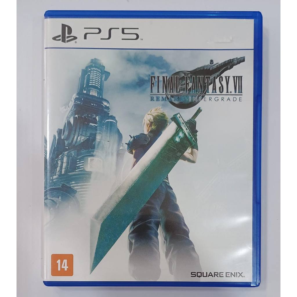 FINAL FANTASY VII REMAKE INTERGRADE JOGO PS5 FISICO USADO