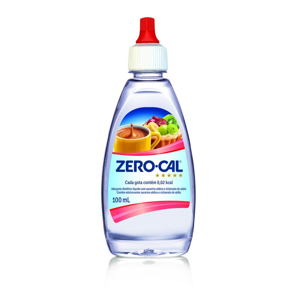 Adoçante Líquido Zero Cal Sacarina 100ml em Oferta na Shopee