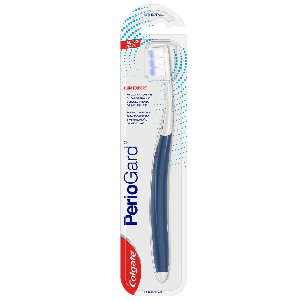 Escova Dental Colgate PerioGard Extra Macia Cores Sortidas 1 Unidade em Oferta na Shopee