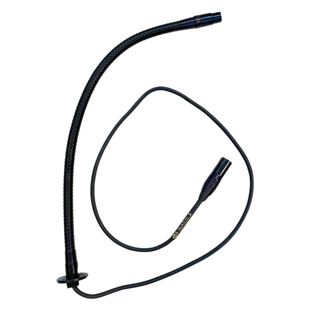 SUPORTE PULPITO MICROFONE CABO XLR HASTE FLEXIVEL HF04 SATY