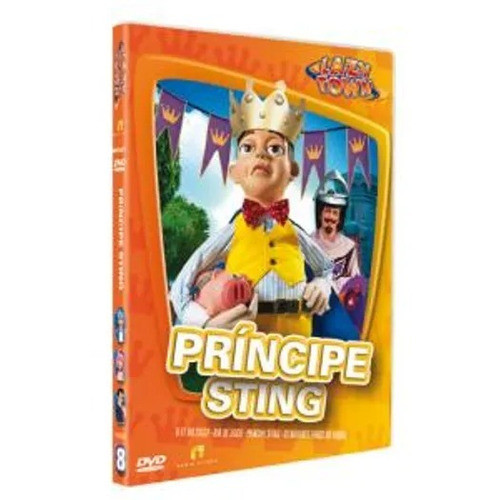 DVD Lazy Town  O Príncipe Sting - 1ª Temporada - Disco 8