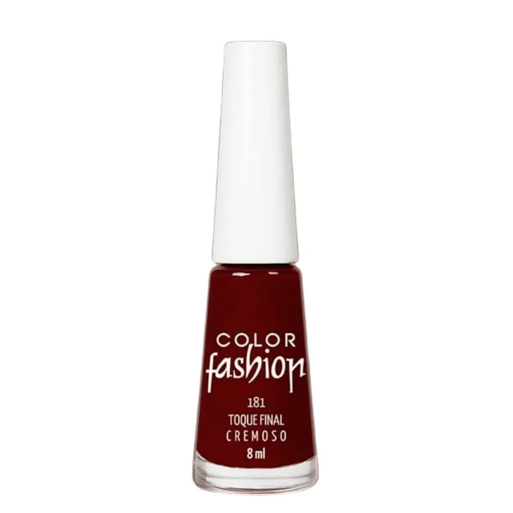 Esmalte Color Fashion Cremoso Cor 181 Toque Final 8ml