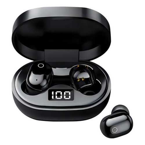Fone De Ouvido Bluetooth 5.0 Gamer Maxmidia Max-f3003 Preto In-ear