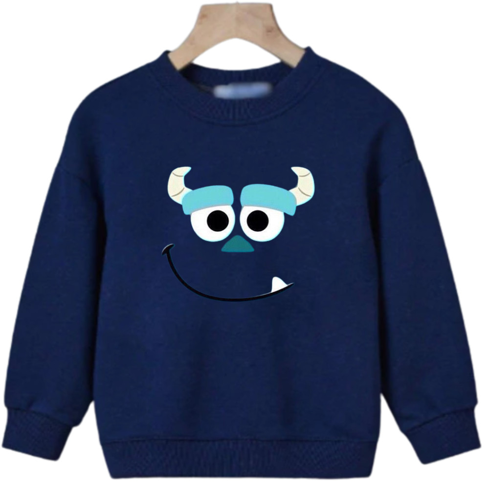 Moletom Gola Careca Infantil Desenho Estampa Monstros Sullivan Gael Shop Flash Modas
