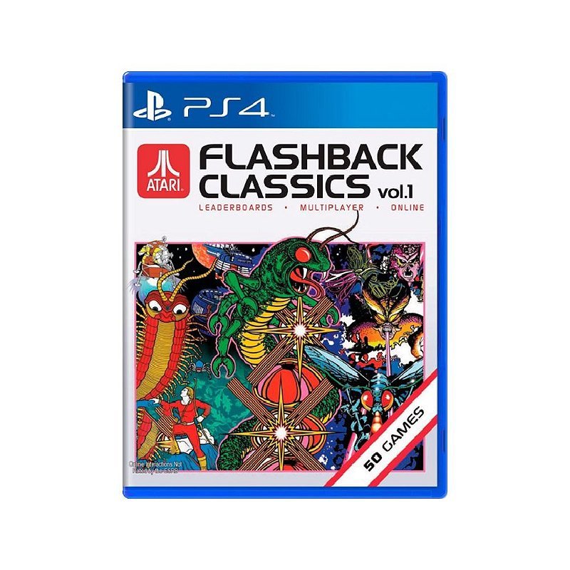 Jogo Atari Flashback Classics vol.1 - PS4 - Usado