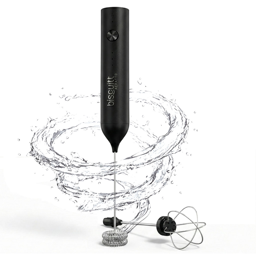 Mini Mixer Misturador Batedor Fue Shakes Biscuitt Aeratto USB Recarregável em Oferta na Shopee