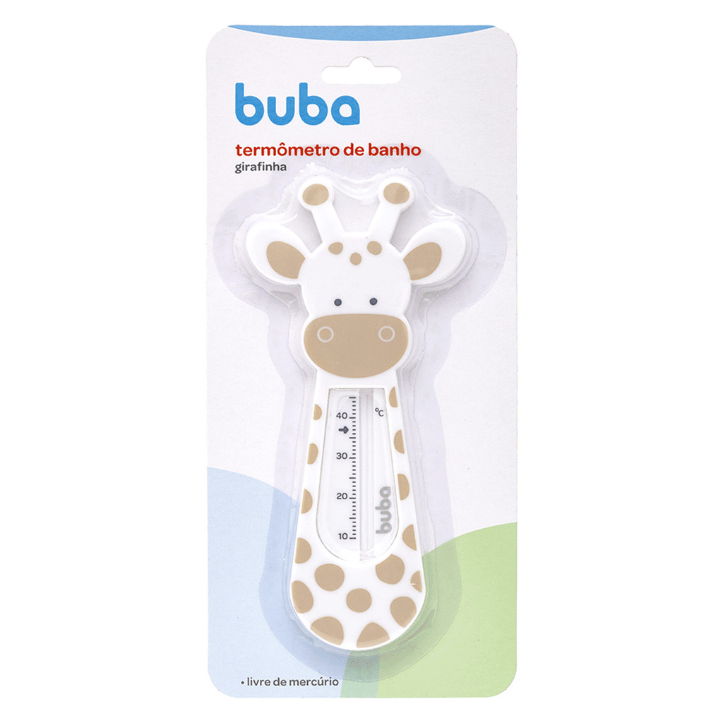 Termômetro de Banheira Buba Banho Do Bebê Girafinha Bege em Oferta na Shopee