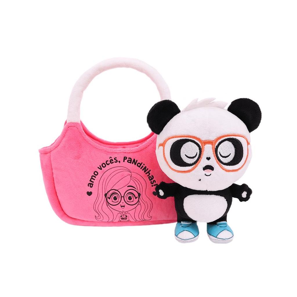 Luluca Panda na Bolsinha Laranja - Fun Divirta-se em Oferta na Shopee