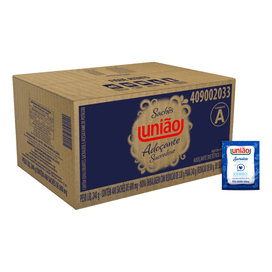 Adoçante em Pó Sucralose com 400un União
