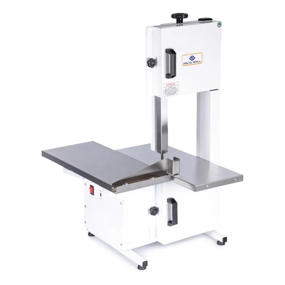 Serra Fita Delta Grill Motor 1/3CV com Lâmina 1.46mm Bivolt Cor Branco em Oferta na Shopee