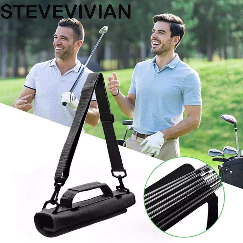 Bolsa Para Taco De Golfe STEVEVIVIAN , De Transporte Ajustável , Sacola Clube , Mini Estojo Portátil Treinamento