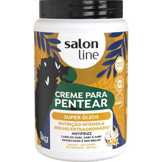 Creme Para Pentear Salon Line Super Óleos 1kg em Oferta na Shopee