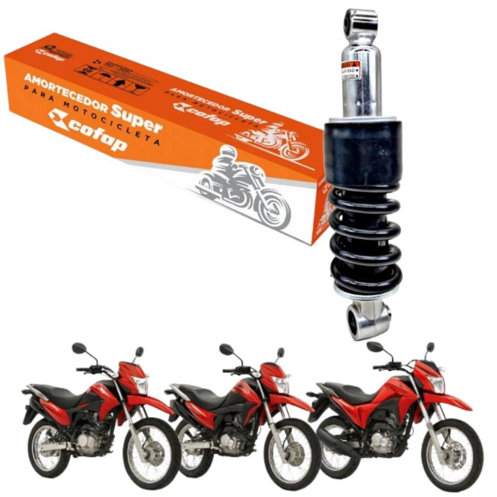 Amortecedor Traseiro Monoshock Nxr Bros 125 150 160 2001 2002 2003 2004 2005 A 2026 Original Cofap
