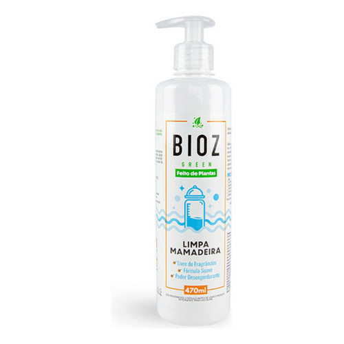 Detergente Limpa Mamadeira Biodegradável Neutro Baby 470ml