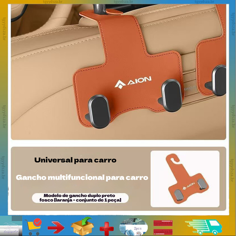 Adequado Para Ganchos GAC AION Y Plus/Ai , De Pressão Do Banco Traseiro V EV Porta-Malas Carro , Acessórios De Assento ,
