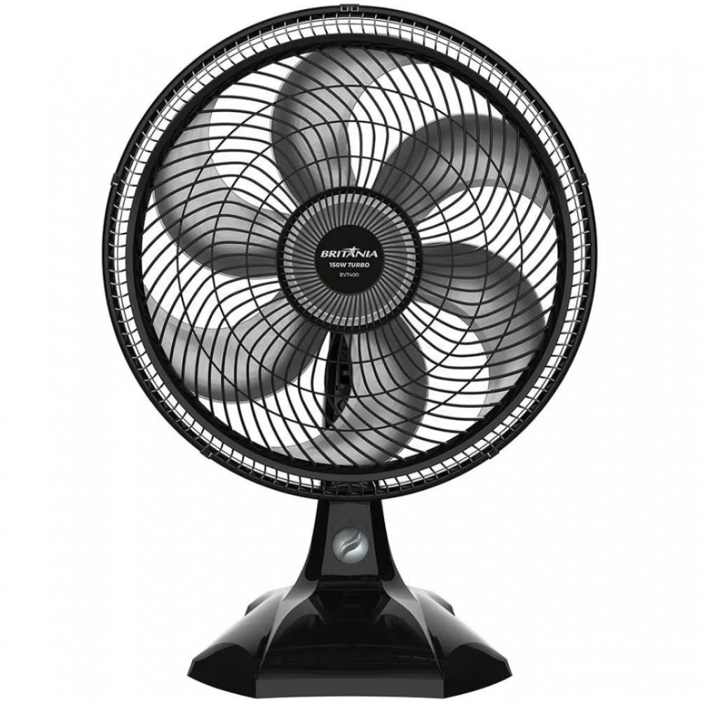 Ventilador de Mesa Maxx Force BVT400 40cm com 3 Velocidades e 6 Pás Britânia
