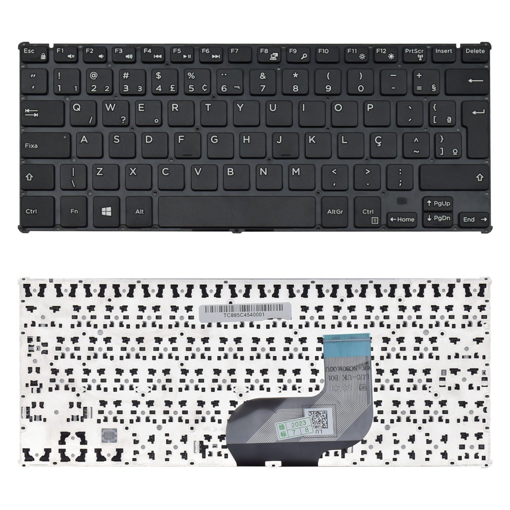 Teclado para Notebook Dell Inspiron 11-3168-A10-P25T em Oferta na Shopee