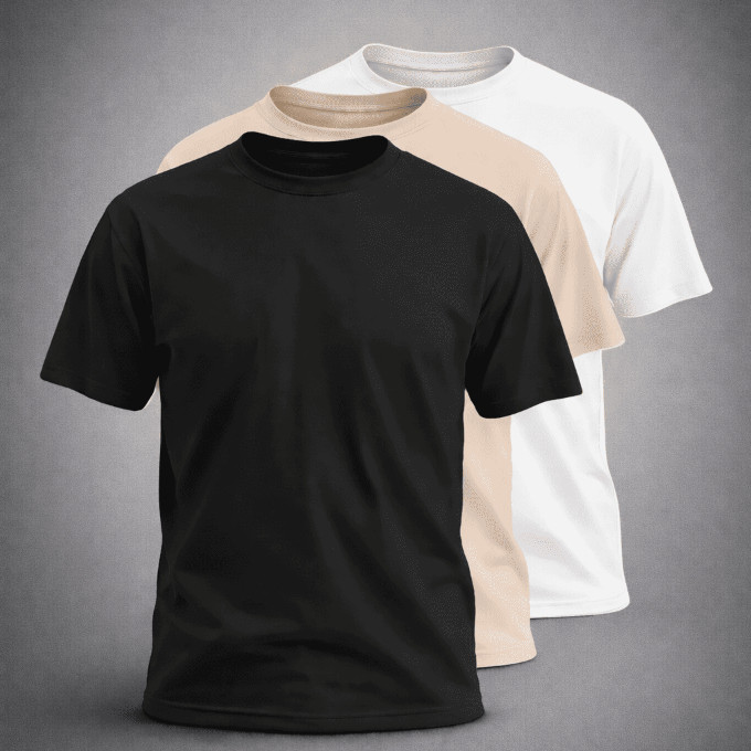 Kit com 3 Camisetas Básicas Premium 100% Algodão – Conforto, Caimento Perfeito e Estilo Unissex  entrega rapida