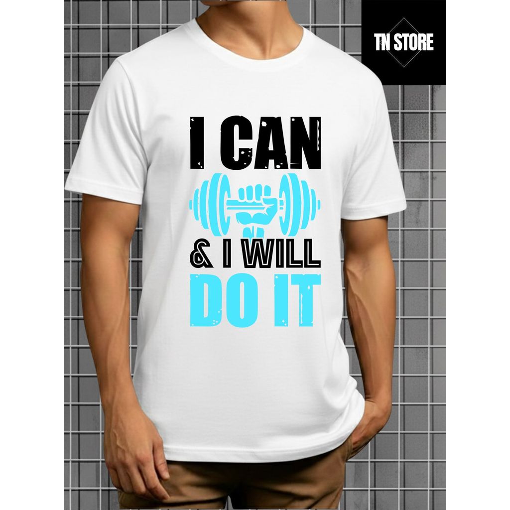 Camiseta Fitness Academia Gym Treino Esporte Camisa Blusa Unissex Masculino Feminino 100% Algodão Preto Branco Plus Size