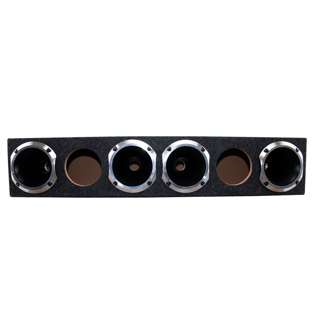CAIXA CORNETEIRA CARPETE CURTA 4 CORNETA HL 1425 2 TWEETER (A: 17 X L: 88,5 X P: 25) · foto 2