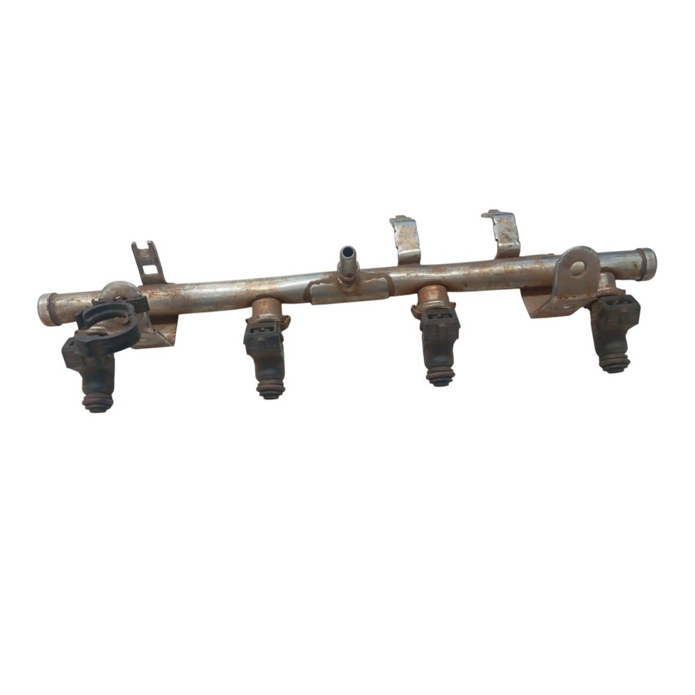 Flauta Com Bicos Injetor Fiat Strada Palio Idea 1.8