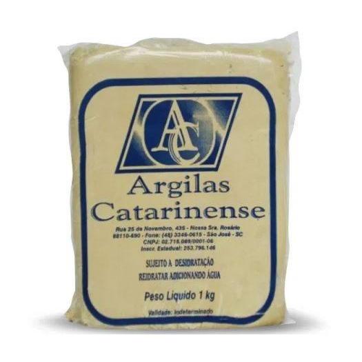 ARGILA ESCOLAR  1KG 7016 ARGILA CATARINENSE em Oferta na Shopee