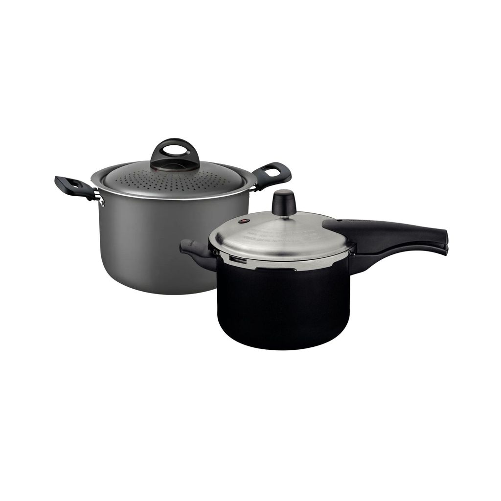 Conjunto Panela Pressão Vancouver 4,5l e Panela Marcarrão Especiarias 5,7l