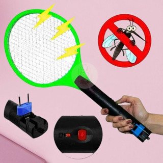 Raquete Elétrica Mata Mosquito Recarregável Bivolt 110/220 Mosca Pernilongo em Oferta na Shopee