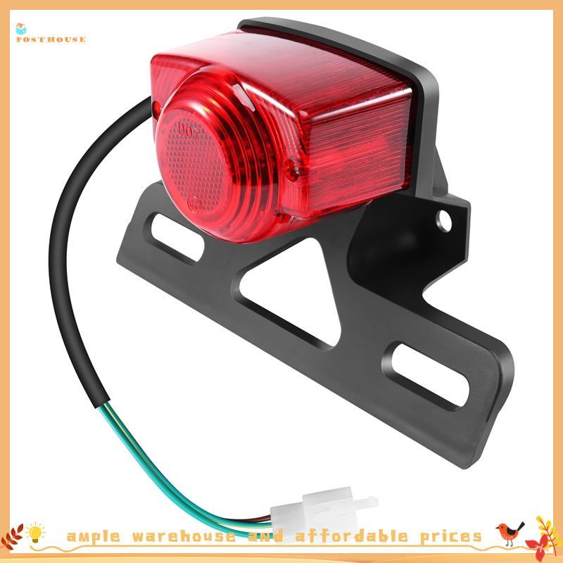 Nobleflyingclarkbrs4 Luz Traseira Da Motocicleta Lâmpada Para Macaco Z50 Z50JZ Z 50 KDF Bicicleta