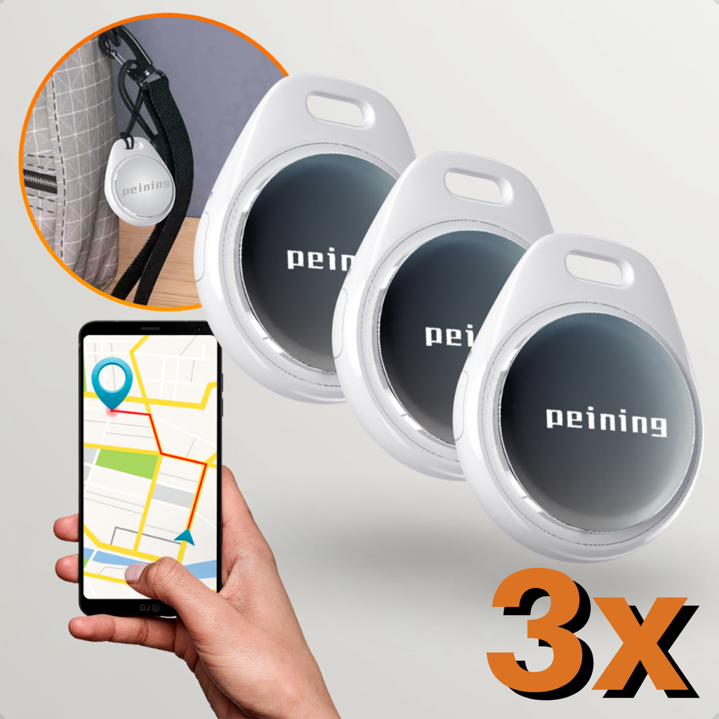 Kit 3 Tag Localizador Rastreador Smart Para IOS Com Alto Falante