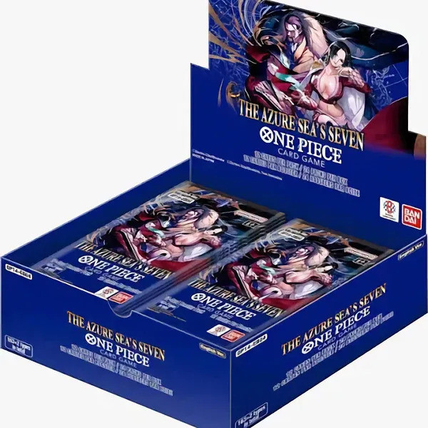 One Piece Caixa De Booster Azure Seas Seven Op14 Booster Box Op14 Booster Box