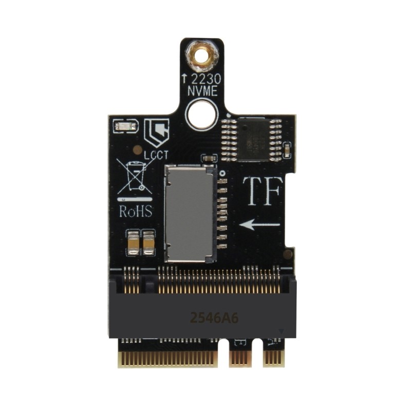 Chave BT De Transferência Rápida M 2 Ae Para Placa Adaptadora NVME Com Slot Cartão Integrado Acesso De Dados Mais Rápido