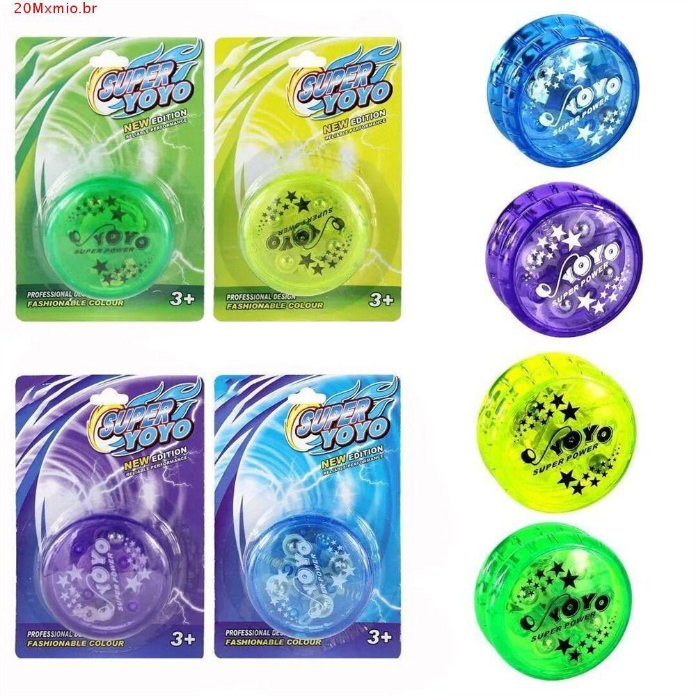 MXMIOB YoYo Ball , Piscante Luminoso De Alta Velocidade , Jogo De Cérebro Com Luz LED Responsivo Toy Crianças